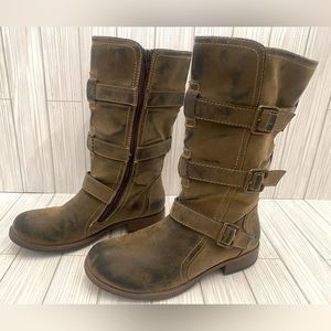 Sonoma Emilie Brown Motto Boot. Size 8 1/2